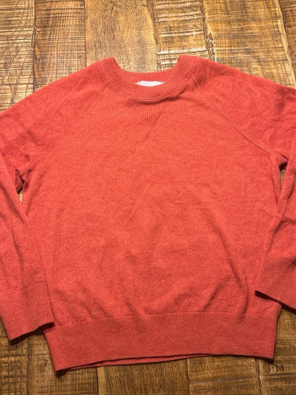 Everlane cashmere Crewneck Sweater in Coral